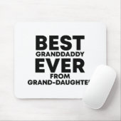 Beste opa ooit van kleindochter muismat (Met muis)