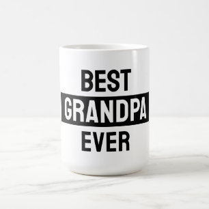 Beste opa ooit zwart-wit mok