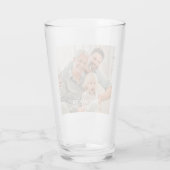 Beste opa op maat Foto Creëer Uw eigen foto Glas (Achterkant)