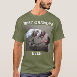 Beste opa op maat Foto Creëer Uw eigen foto T-shirt