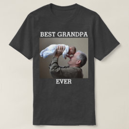 Beste opa op maat Foto Creëer Uw eigen foto T-shirt