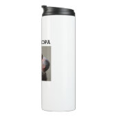 Beste opa op maat Foto Creëer Uw eigen foto Thermosbeker (Geroteerd rechts)