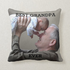 Beste opa op maat Foto Creëer Uw eigen Kind Kussen