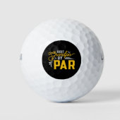 Beste opa op papier golfballen (Voorkant)