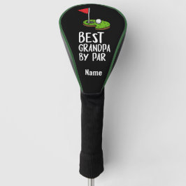 Beste opa op papier golfheadcover