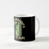 Beste opa op papier koffiemok (Voorkant rechts)