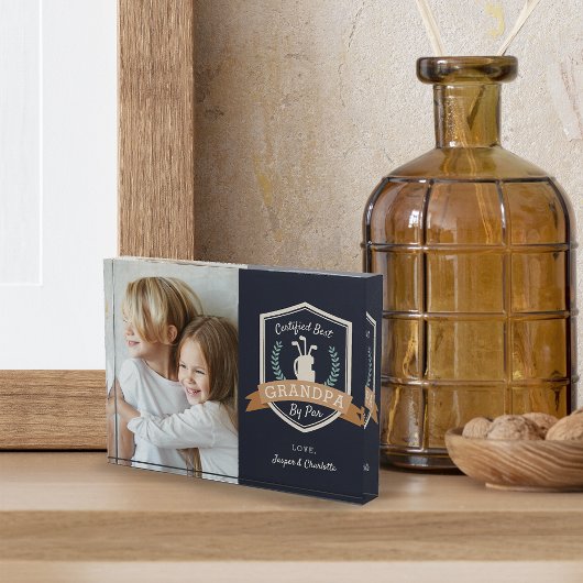 Beste opa op transactiebasis | Golf Grandpa Fotoblokken