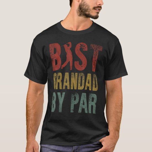 Beste opa op vaderdag opa Golf Golfi T-shirt (Voorkant)