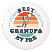 Beste opa Opa-dag Retro aangepaste papa Keramische Knop (Voorkant)