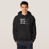 Beste Opa Opa Door Par Grootvader Golfer Grappig Hoodie (Voorkant volledig)