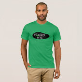 Beste Opa, Papa door par Custom Modern Golfer Golf T-shirt (Voorkant volledig)