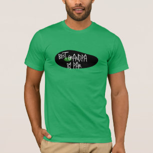 Beste Opa, Papa door par Custom Modern Golfer Golf T-shirt