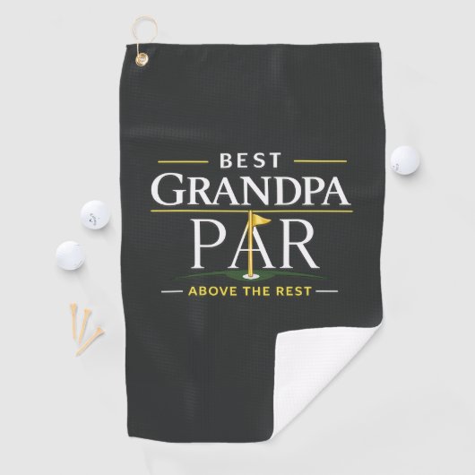Beste Opa PAR Boven De Rest Golf Handdoek (Insitu)
