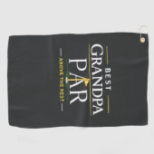 Beste Opa PAR Boven De Rest Golf Handdoek (Horizontaal)
