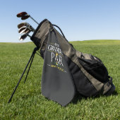 Beste Opa PAR Boven De Rest Golf Handdoek (Groen)