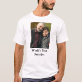 Beste opa-shirt ter wereld t-shirt (Voorkant)