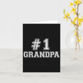 Beste Opa-shirts voor mannen Kaart (Gele Bloem)
