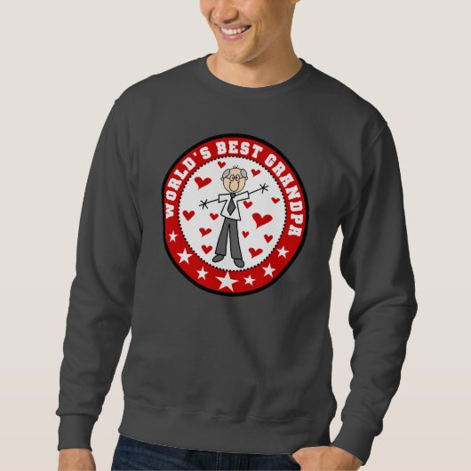 Beste opa Sweatshirt ter wereld (Voorkant)
