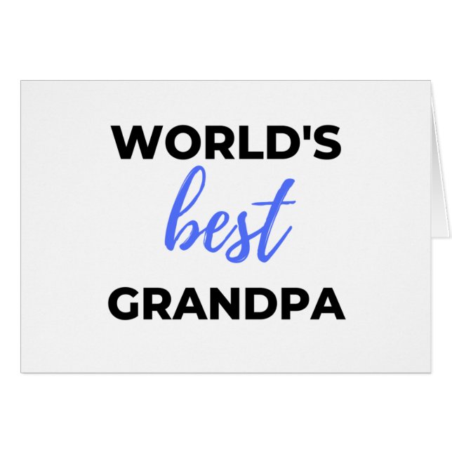 Beste opa ter wereld bl (Voorkant Horizontaal)