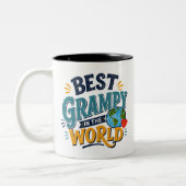 Beste Opa ter Wereld Foto Mok (Links)