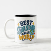 Beste Opa ter Wereld Foto Mok (Links)