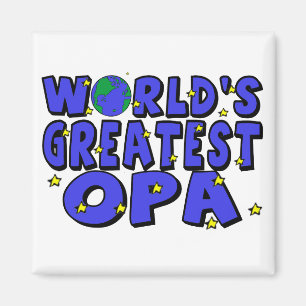Beste Opa ter Wereld Magneet