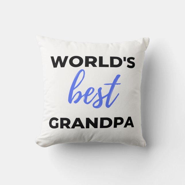 Beste opa van de wereld bl kussen (Voorkant)