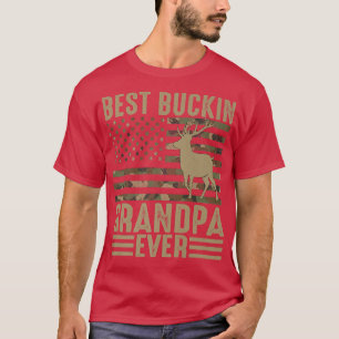 Beste Opa van de wereld bok herten eland jacht T-shirt