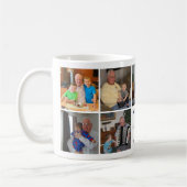 Beste Opa van de Wereld Foto Collage Koffiemok (Links)