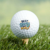 Beste Opa van de Wereld Golfbal Golfballen (Insitu Shirt)