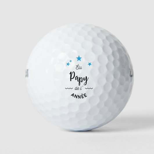 Beste opa van de wereld golfballen (Voorkant)