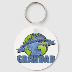 Beste Opa van de Wereld Sleutelhanger