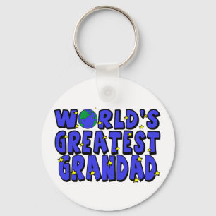 Beste Opa van de Wereld Sleutelhanger