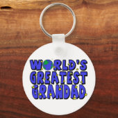 Beste Opa van de Wereld Sleutelhanger (Voorkant)