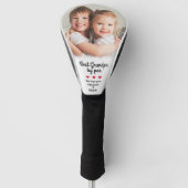 Beste opa van par Creëer Unique Custom Foto Golfheadcover (Voorkant)