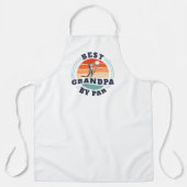 Beste opa van par Custom Fathers Day Golf Lover Schort (Voorkant)