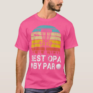 beste opa van Par Disc Golf Golfer Fathers D T-shirt