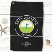 Beste Opa van Par | Fun Vaderdag Custom Golfhanddoek