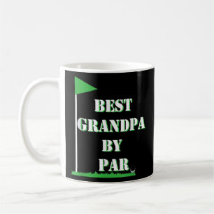 Beste opa van Par Funny Golf Vaderdag Gift Koffiemok