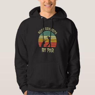 Beste opa van Par  Golf Funny Father Day Hoodie