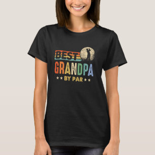 Beste opa van Par Mannen Golf  Decor Grandpa T-shirt