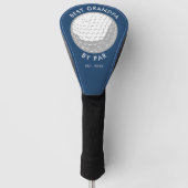 Beste Opa van Par Modern Custom Golfheadcover (Voorkant)