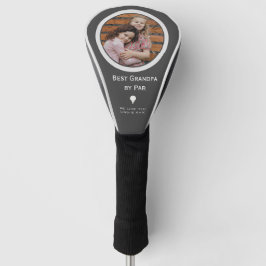 Beste opa van Par Photo Golf Head Hoesje Golfheadcover