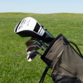 Beste opa van PAR Retro Font Golfheadcover (Insitu)