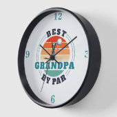 Beste opa van par retro vaderdag golf liefhebber (Hoek)