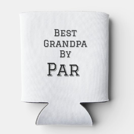 Beste Opa van par Simple Father's Grandfather Gi Blikjeskoeler (Achterkant)