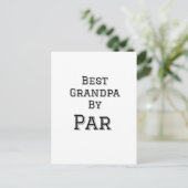 Beste Opa van par Simple Father's Grandfather Gi Briefkaart (Staand voorkant)