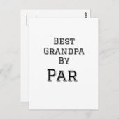 Beste Opa van par Simple Father's Grandfather Gi Briefkaart (Voorkant / Achterkant)