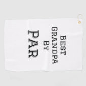 Beste Opa van par Simple Father's Grandfather Gi Golfhanddoek (Horizontaal)