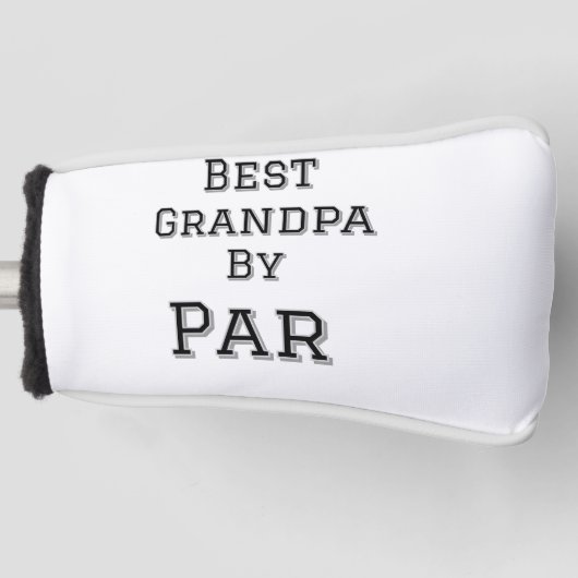 Beste Opa van par Simple Father's Grandfather Gi Golfheadcover (Voorkant)